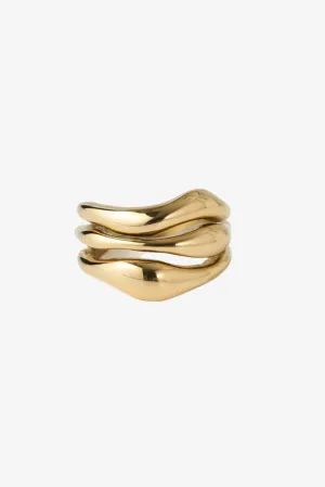 ARMS OF EVE ISABEL GOLD RING - GOLD