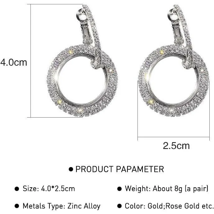BeDazzle Drop Earrings