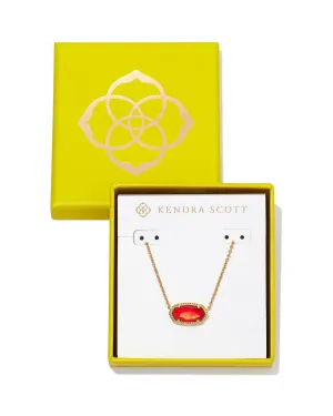 Boxed Elisa Gold Pendant Necklace