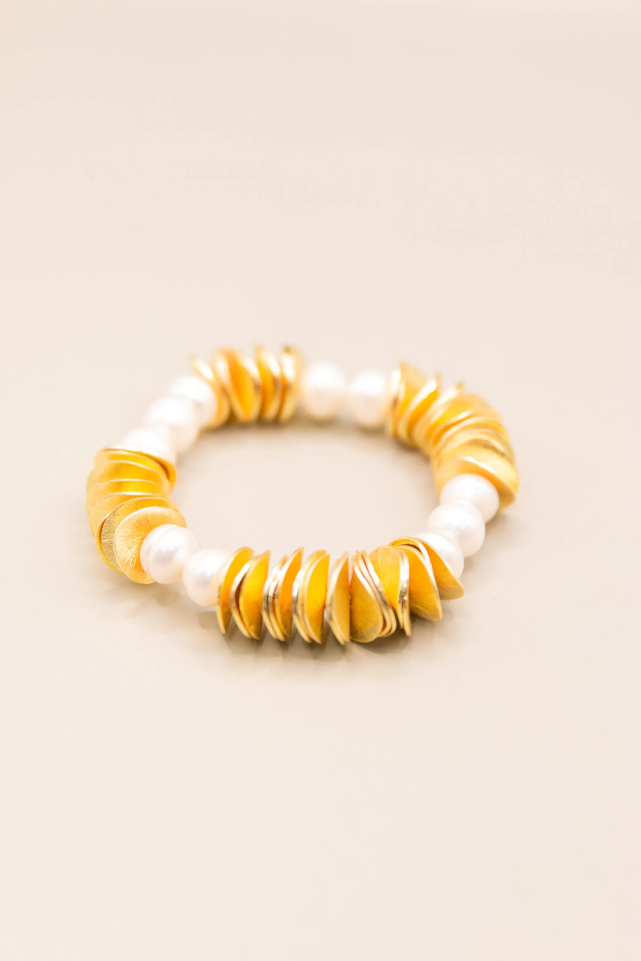 Capri Sunset Freshwater Pearl Bracelet