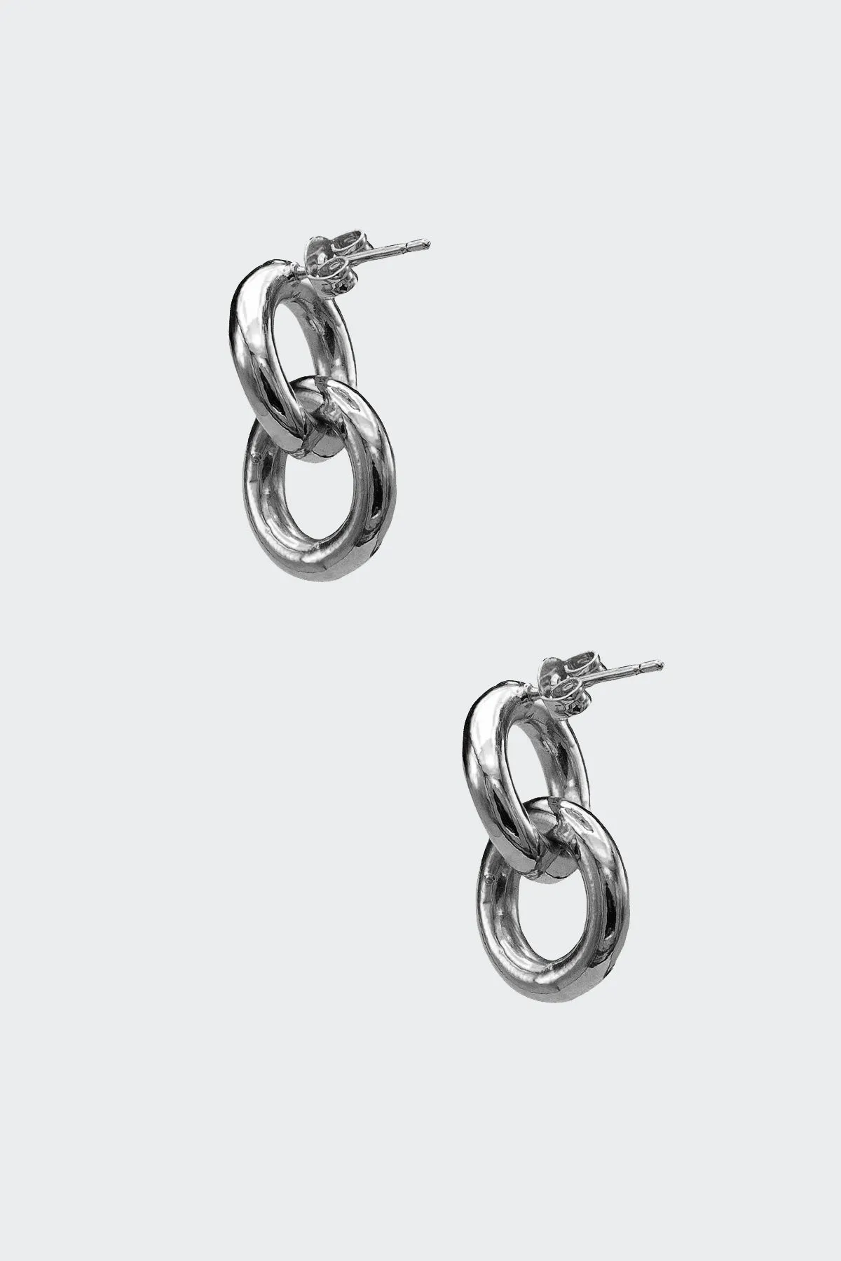 EARHOOPRNG -  Double Round Tube Earrings