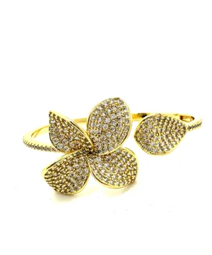 Flower And Petal Bracelet