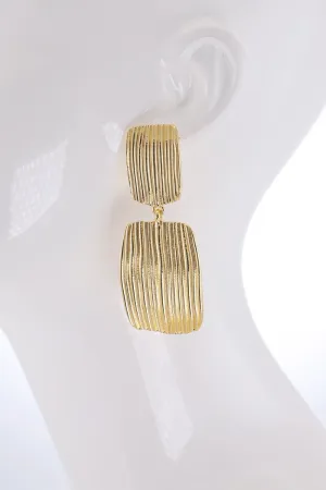 Gold Drop Earrings