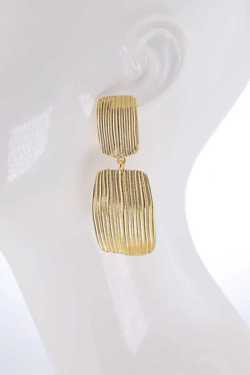 Gold Drop Earrings