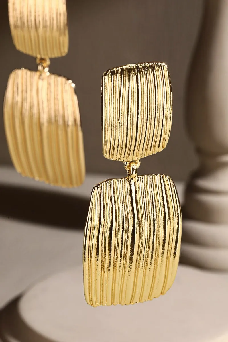 Gold Drop Earrings