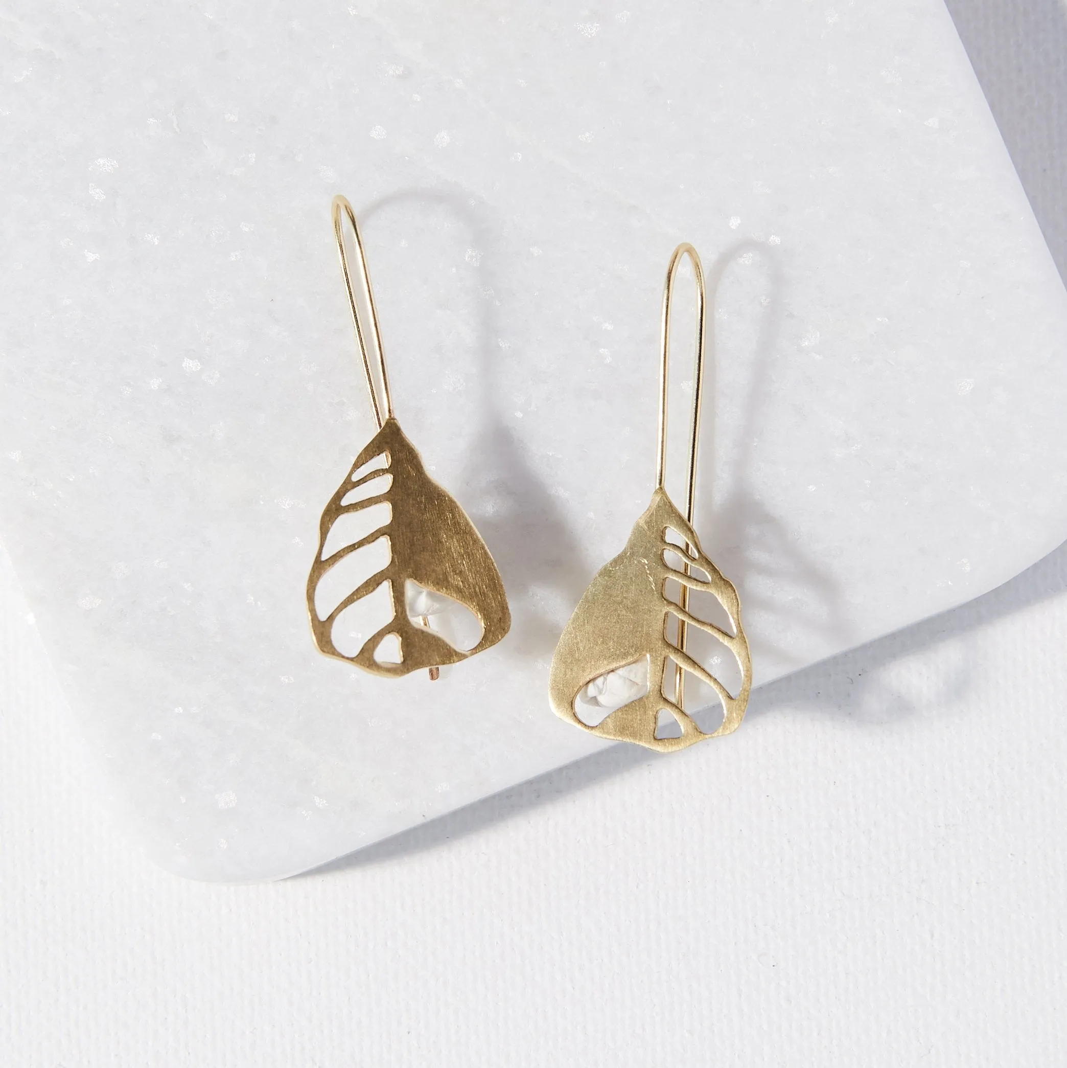 Leaf Drop Earring