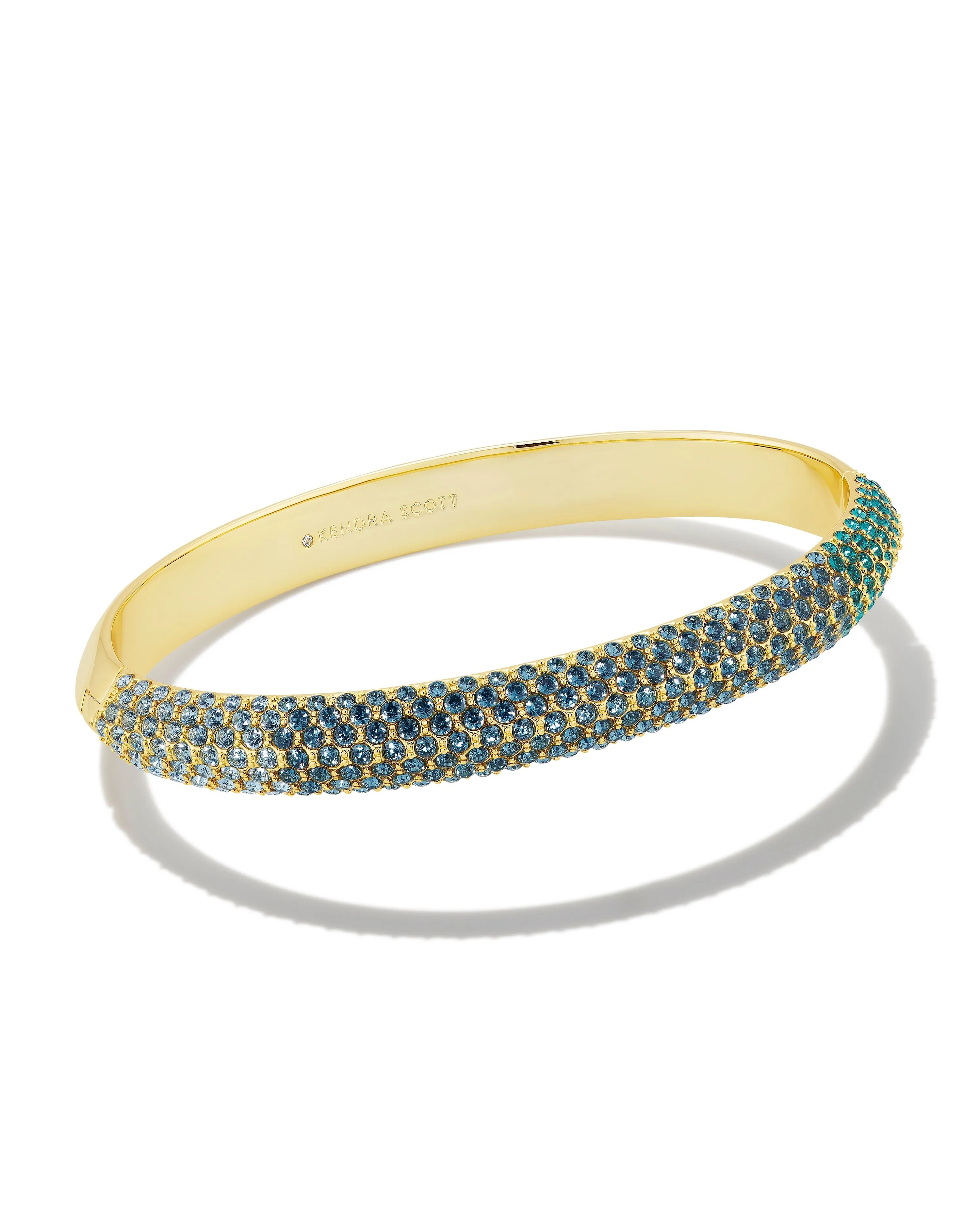 Mikki Gold Pave Bangle Bracelet