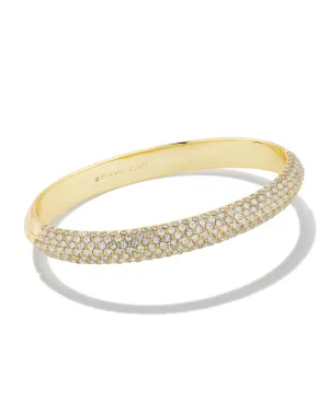 Mikki Gold Pave Bangle Bracelet