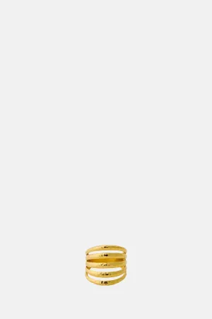 Poetry Gold Ring