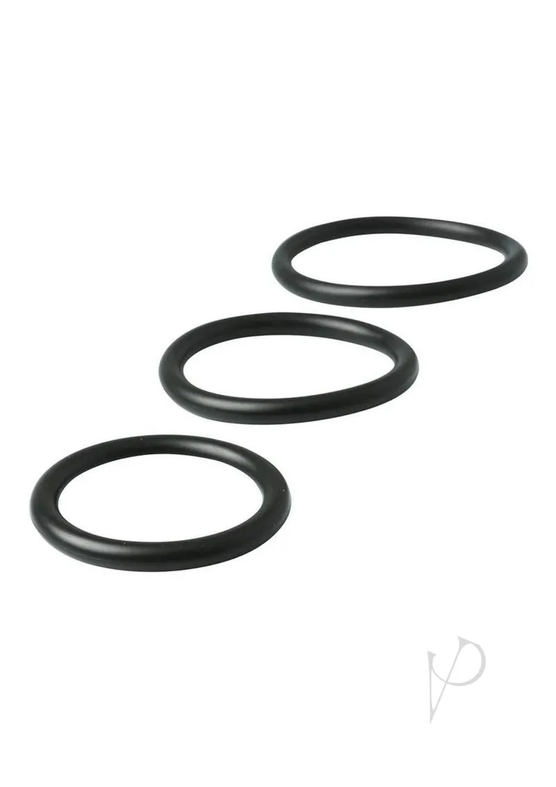 Sandm Nitrile Cock Ring 3pk