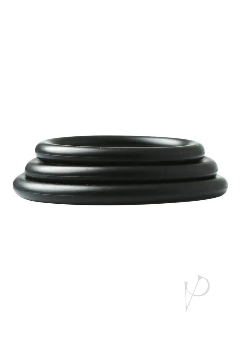 Sandm Nitrile Cock Ring 3pk