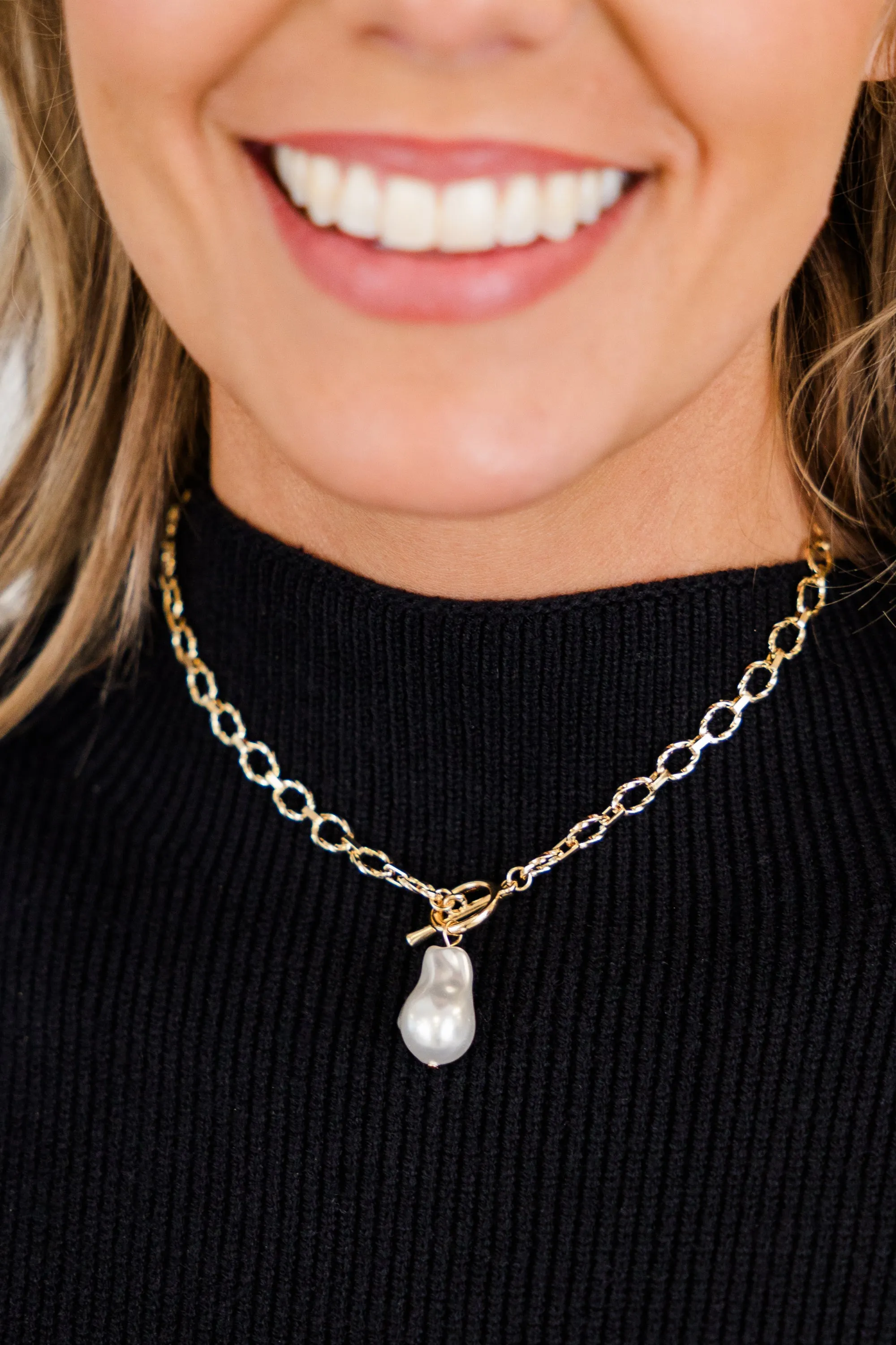 Timeless Treasures Necklace, Gold