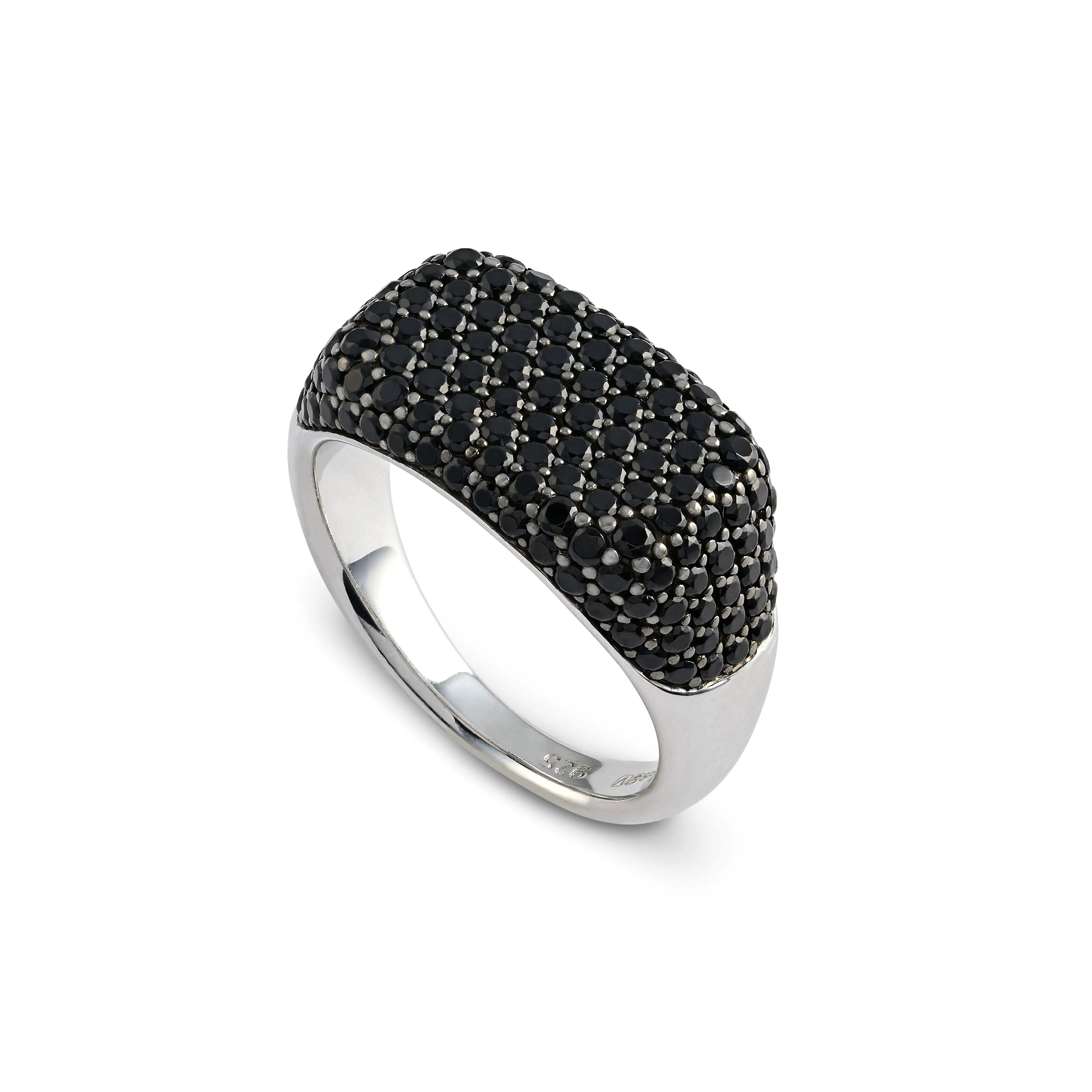 Tom Wood - Michael Ring Black Spinel