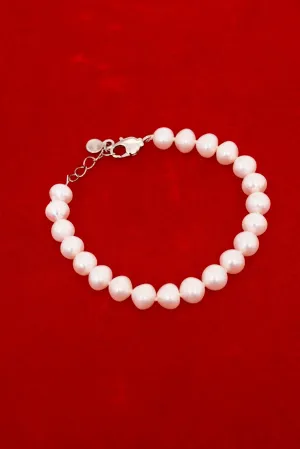 White Pearl Bracelet