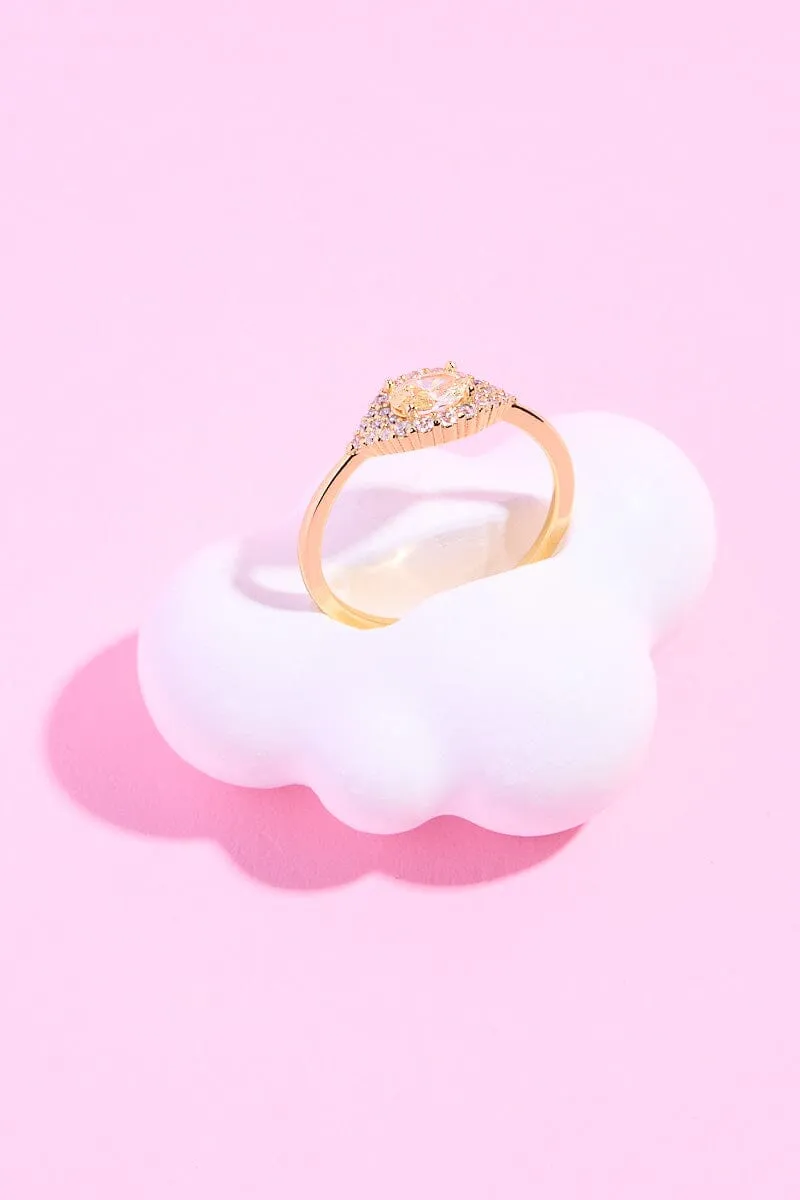 Zola Gemstone Sterling Silver Ring