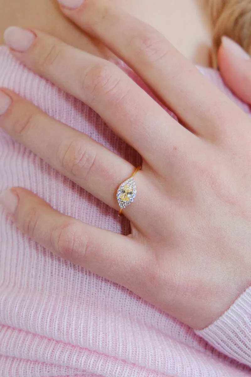 Zola Gemstone Sterling Silver Ring